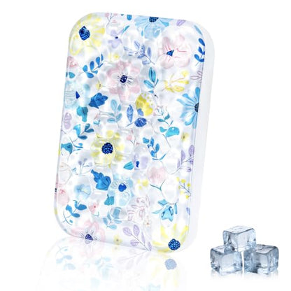 Ospelelf Gel Elbow Rest Pad, Ergonomic Arm Support for Desk, Daisy | Gel-filled Comfort for Summer Heat, Waterproof & Easy-clean, Ideal for Office Computer Use, Size: 6.29" × 4.33" × 0.98" - style: Daisy