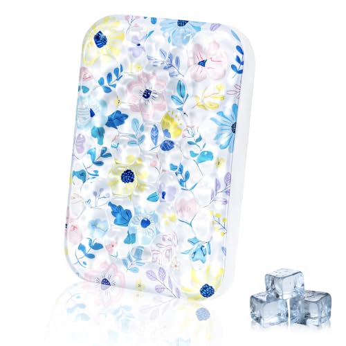 Ospelelf Gel Elbow Rest Pad, Ergonomic Arm Support for Desk, Daisy | Gel-filled Comfort for Summer Heat, Waterproof & Easy-clean, Ideal for Office Computer Use, Size: 6.29" × 4.33" × 0.98" - style: Daisy
