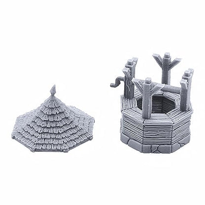 EnderToys Town Square – DND Terrain & Scenery for 28mm Tabletop Miniatures