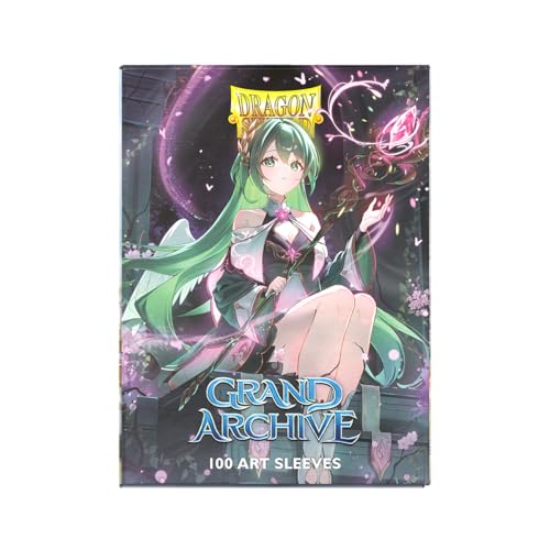 Dragon Shield | Grand Archive Matte Art Sleeves | 100 CT - Smooth & Tough Premium TCG Sleeves | Compatible with Pokemon, One Piece & Magic the Gathering | Ariel, Archangel of Natura - color: Ariel, Archangel of Natura