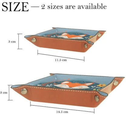 Flower Fox Animal Dice Tray Dice Rolling Tray Folding Dice Holder for Dice Games, Like RPG, DND and Other Table Games - color: Multi 13