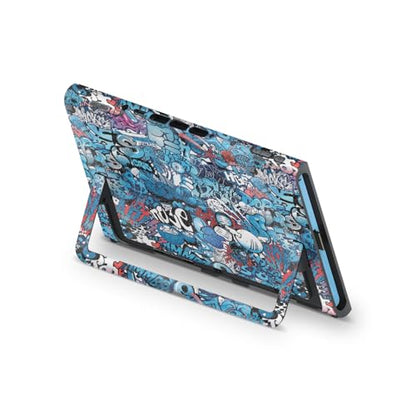 Glossy Glitter Gaming Skin Compatible with Nintendo Switch 2 Premium Kit - Blue Meanies - Premium 3M Vinyl Protective Wrap Decal Cover - Easy to Apply | Crafted in The USA by MightySkins - color: Blue Meanies, size: Switch 2 Premium Kit, style: Glossy Gli