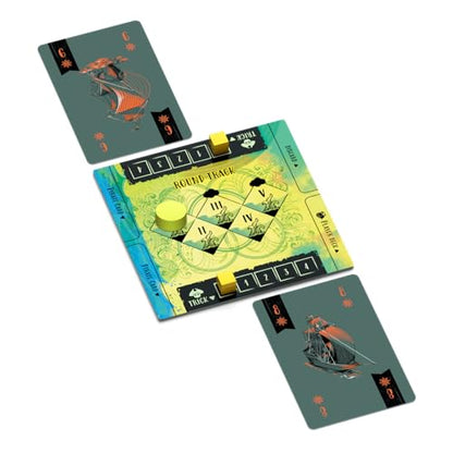 Allplay Sail Cooperative Strategy 2 Player Board Game for Adults and Family | The Strategy Line | 45 Minute Play Time