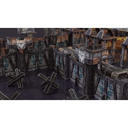 TinkerTurf Guard Tower Add-On: Neutral Sci-Fi Terrain, Sturdy & Affordable, Easy to Assemble, 1+ Players, Ages 9+ - style: Neutral