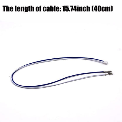 Arcity 20 Pcs Arcade Button Wires Harness Cable for Zero Delay USB Encoder PCB with 0.187" 4.8mm Terminals 15.74inch Compatible with Micro Switches HAPP Style Arcade Buttons Joysticks New - color: 0.187 inch(4.8mm)-L:15.74in