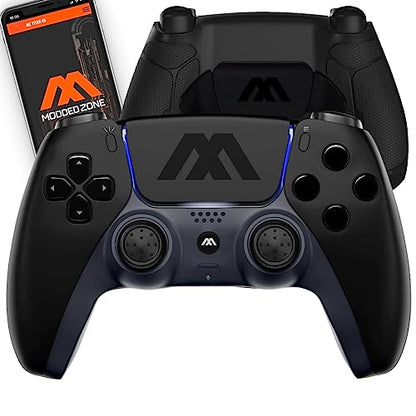 MODDEDZONE Smart Extreme Modded Controller + Anti Recoil 2 Remap Buttons & Interchangeable Thumbsticks & Hair Triggers & more Jet - color: Jet