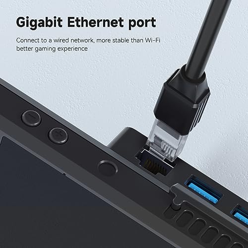 Hagibis Steam Deck Docking Station, 6 in 1 USB-C Dock Stand for SteamDeck OLED with 100W Power Delivery, 4K@60Hz HDMI, 1000Mbps RJ45,2 USB 3.0, Micro SD Card Reader, Portable USB Hub Kickstand
