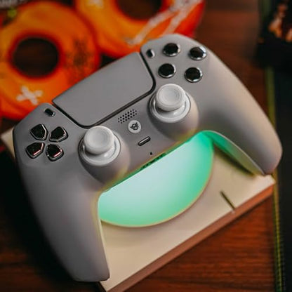 HEXGAMING ULTIMATE Wireless Controller Compatible with ps5, New Hope Gray | Hall Effect Joysticks, Mouse-Click Triggers & Bumpers, 4 Remappable Back Buttons, 8 Swappable Sticks, FPS Gaming - color: New Hope Gray