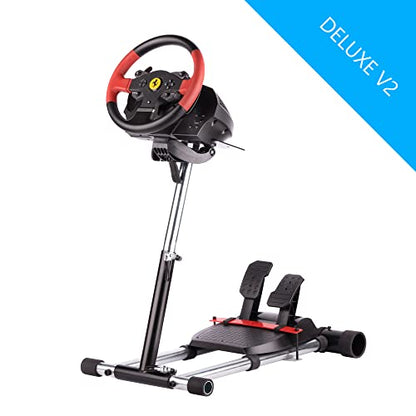 Wheel Stand Pro TX Deluxe V2 Racing Wheelstand Compatible With Thrustmaster T300rs, T500RS, T248, TX, TS-XW, TS-PC, TX Leather, T150 Pro, T-GT, T-GT II, T300GT and TMX/TM
