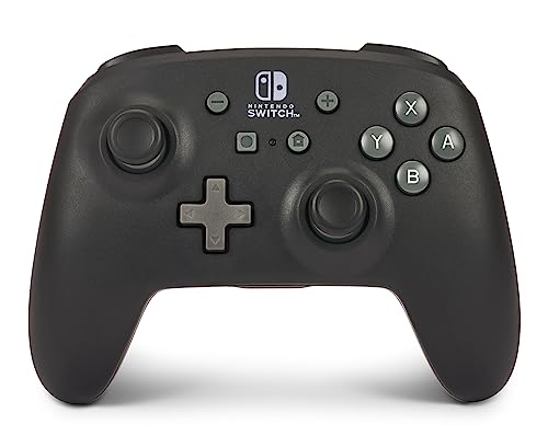 PowerA Wireless Controller for Nintendo Switch/Switch Lite/OLED Model - Midnight, AA Battery Powered (Battery Included), Officially Licensed by Nintendo