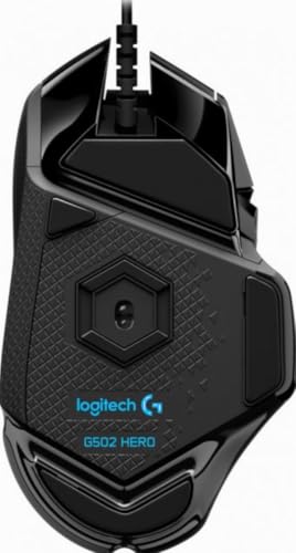 로지텍 G502 Lightspeed 무선 게이밍 마우스 | Sensore HERO 25K, 25.600 DPI, RGB, Pesi Regolabili, 11 Pulsanti Programmabili, Memoria Integrata, PC/Mac/Laptop - Nero
