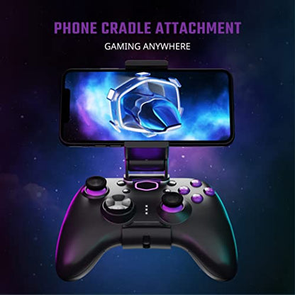 Cooler Master Storm Controller Wireless Gaming Controller, Vibration Motors,Hybrid D-Pad, 40 Hour Battery Life, Wireless, Bluetooth 5.0, Wired USB-C Compatible PC|Android (CMI-GSCX-BK1)