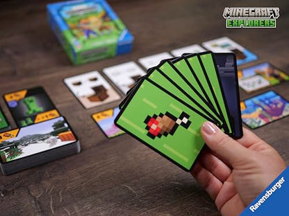 Ravensburger 21580 Minecraft Explorers - Cooperative Card Game for 2-4 People Ages 8 and up