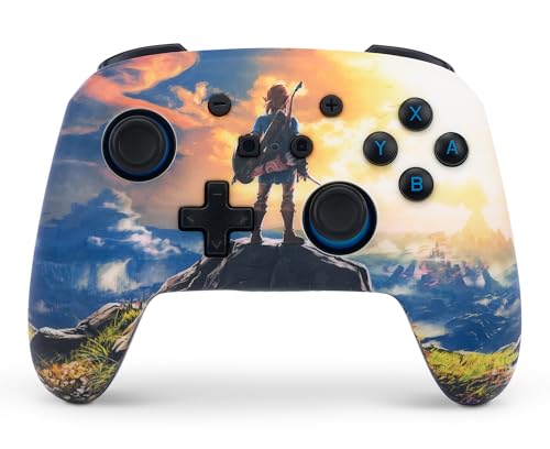 PowerA Enhanced Wireless Controller for Nintendo Switch/Switch 2 / Switch Lite/OLED Model - Kingdom of Hyrule - Gamepad, game controller, Officially Licensed - color: Kingdom of Hyrule