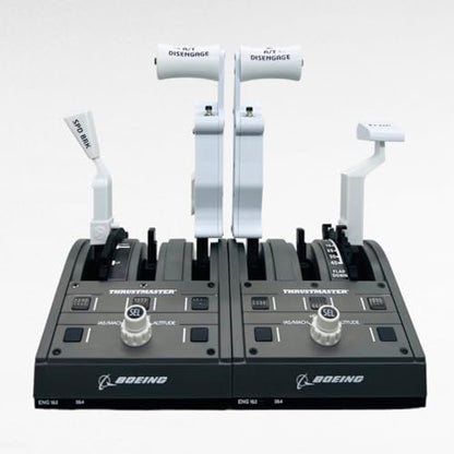 Boeing 737 White Thrust/Throttle Levers For Thrustmaster TCA Boeing Edition Throttle Quadrant