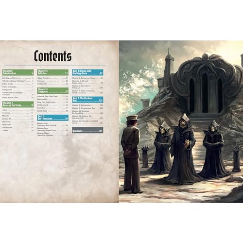 Modiphius Entertainment: Achtung! Cthulhu 2d20 - D-Day: The Darkest Day - Softcover RPG Book, Horror Campaign, Tabletop Role Playing Game - style: D-Day
