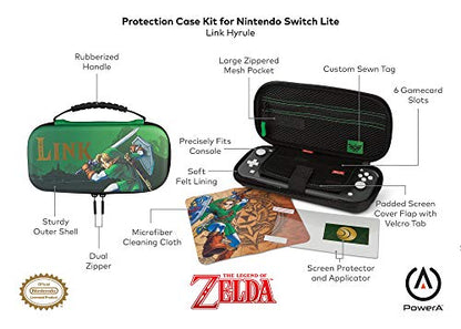 PowerA Protection Kit for Nintendo Switch Lite -The Legend of Zelda: Link Hyrule - color: Link Hyrule