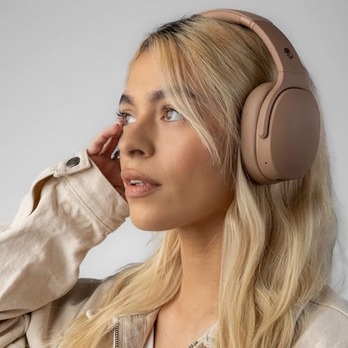 Skullcandy Crusher Evo Wireless Bluetooth Headphones with Multi-Sensory Bass, Noise Isolating Over-Ear Fit, Up to 40 Hours Battery, Microphone for iPhone Android - Primer - color: Primer