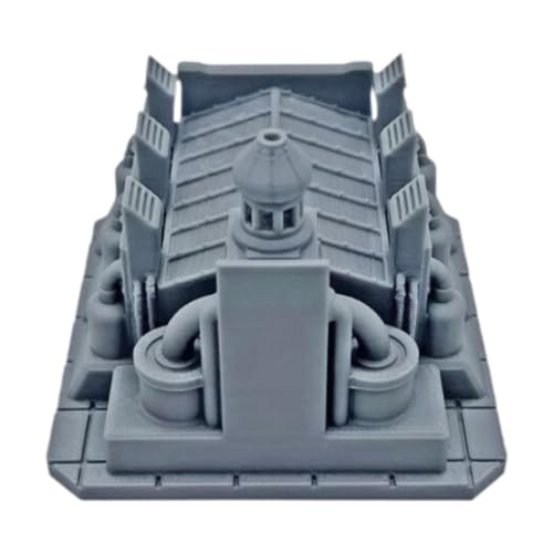 harayaa Unpainted Miniature Building Terrain Table Game Decoration Layout Gift