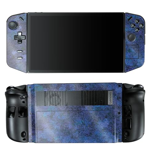 Glossy Glitter Gaming Skin Compatible with Lenovo Legion Go - Blue Ice - Premium 3M Vinyl Protective Wrap Decal Cover - Easy to Apply | Crafted in The USA by MightySkins - color: Blue Ice, style: Glossy Glitter Finish