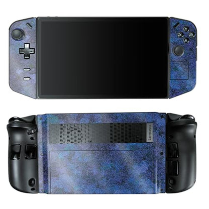 Glossy Glitter Gaming Skin Compatible with Lenovo Legion Go - Blue Ice - Premium 3M Vinyl Protective Wrap Decal Cover - Easy to Apply | Crafted in The USA by MightySkins - color: Blue Ice, style: Glossy Glitter Finish