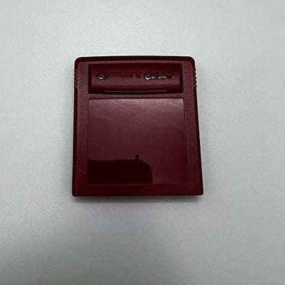Game Card Cartridge Shell Case Replacement for Gameboy Color GBC, Game Cartridge Housing Shell Case for Gameboy Classic GB (Dark red) - color: dark red