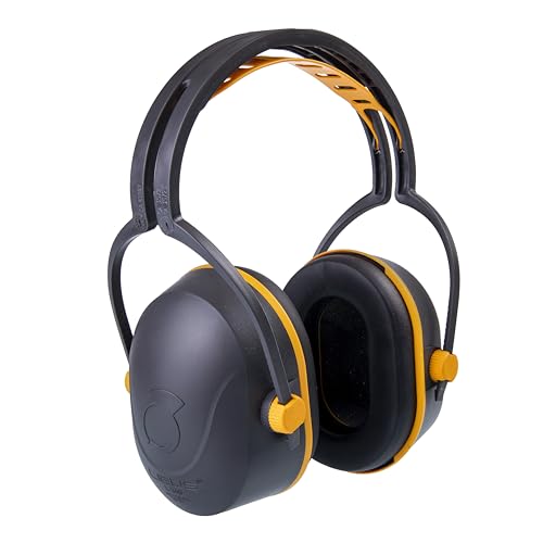 LIBUS L340 Hearing Protection, Noise Reduction Earmuffs, NRR 26db, Shooting, Construction, Comfortable Adjustable Headband, Washable Earmuff, Great Fit For Adults