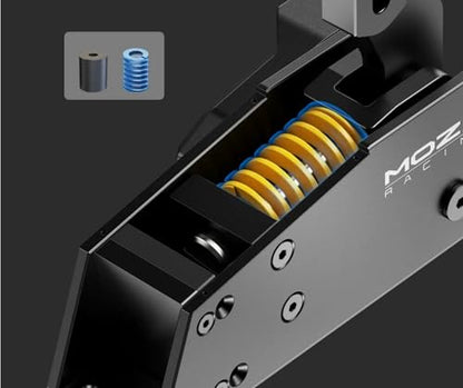 MOZA HBP Handbrake With 16 Bit High Precision Position Sensor,Dual Mode and Multi-Angle Adjustable Racing Handbrake Simulator, Connection To PC Wheelbase Directly