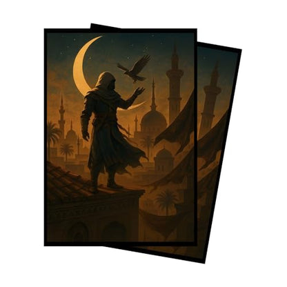 Moonlit Mirage - MTG Card Sleeves, 104ct, Standard Size, Smooth | Perfect for Double Sleeving, Smudge Resistant Matte Back, Standard 66x92mm - Compatible with Magic The Gathering & TCG Cards - color: Moonlit Mirage, size: Smooth