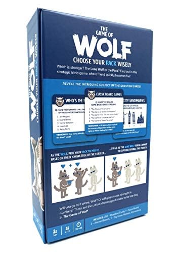 Gray Matters Games | The Game of Wolf and Expansion Pack Bundle | Trivia Game for Friends, Families and Teens - style: Bundle Pack