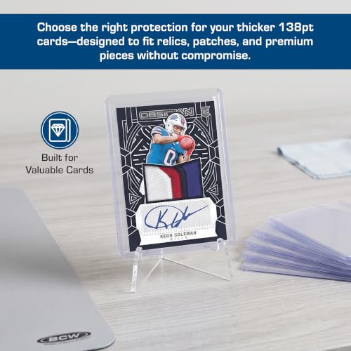 BCW Thick 138PT Card Top Load Holder (Pack of 10), 3 x 4