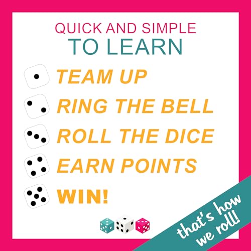 University Games | Bunco Party in a Box Game, for Ladies Night with The Girls, Complete with Fuzzy Die! for 2 to 12 Players Ages 8 and Up, White