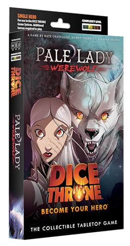 Dice Throne Box Game - Strategic Dice & Card Battler (Pale Lady) - style: Pale Lady