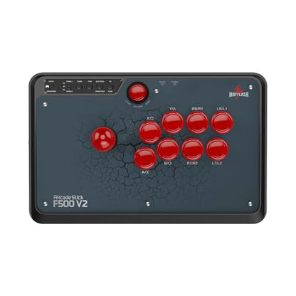 MAYFLASH Universal Arcade Fighting Stick F500 for Switch/Switch 2, Xbox Series X/S, Xbox One, Xbox 360, PS4, PS3, Windows, macOS, Android, Raspberry Pi, Steam Deck, PS Classic, NEOGEO Mini