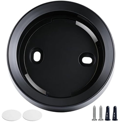 Wall Mount Holder for Hunter Douglas PowerView Remote Control Gen 2 & Gen 3 Surface Mount Bracket Station Only with Adhesive Strip and Screw, Black 1 Pack - color: Black