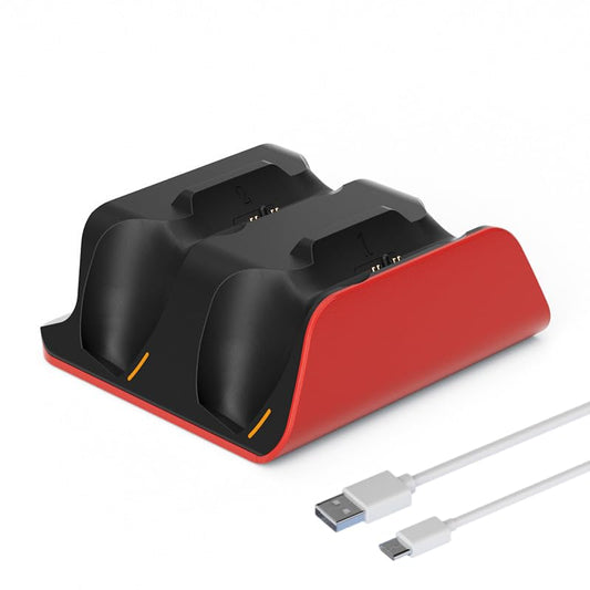 Tangxi PS 5 Controller Charger Station for Dual Wireless Controllers Simultaneous Charging, Compatible with PS 5 Pro, Slim, Dualsensess, Edge Controller (Red) - color: Red