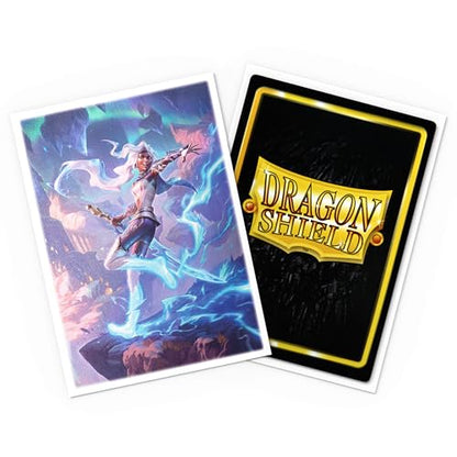 Dragon Shield | Flesh & Blood Art Sleeves | 100 CT - Smooth & Tough Premium TCG Sleeves | Compatible with Pokemon, One Piece & Magic the Gathering | Aurora - color: Aurora