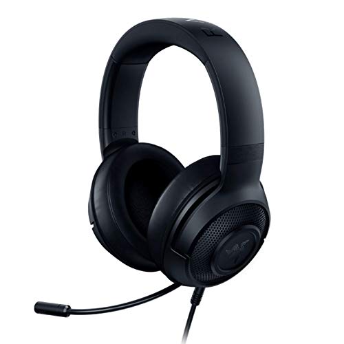 Razer Kraken X Ultralight Gaming Headset: 7.1 Surround Sound - Lightweight Aluminum Frame - Bendable Cardioid Microphone - for PC, PS4, PS5, Switch, Xbox One, Xbox Series X|S, Mobile - Black - color: Classic Black
