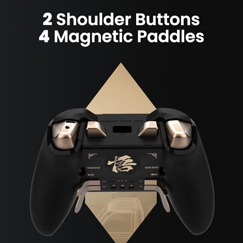 ZD O+ Excellence Wireless PC Controller – Modular Design, Hall Effect Joysticks, Remappable Buttons, RGB & Audio Jack for Switch/Switch2, PC, Android, iOS & Steam (WuKong Edition) - color: WuKong Edition