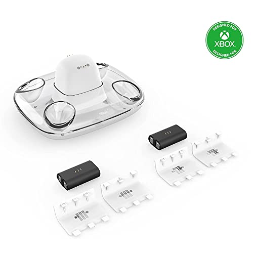 8Bitdo Dual Magnetic Charging Dock Station for Xbox Series X|S & Xbox One Controllers - White - color: White, style: Dual Charging Dock