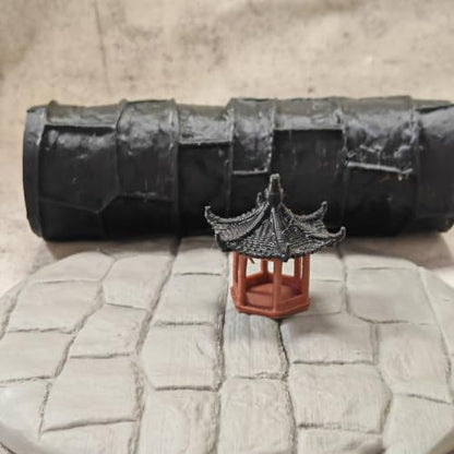 LuckyVin Terrain Texture Roller for D&D, Wargaming, Battle Mat, Tabletop, Dungeons and Dragons, Black (1PC Urban Retro Brick Pattern) - color: 1PC Urban retro brick pattern