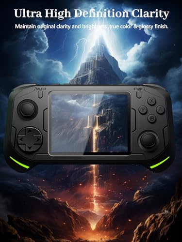 2-Pack Screen Protector for Abxylute E1 Handheld Game Consoles, 6H Hardness Tempered Glass, Anti-Fingerprint,Anti-Scratch, Easily Installation, HD Clear