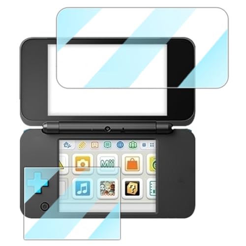 Kepuch Screen Protector Compatible for Nintendo New 2DS XL Game Console - Tempered Glass 2 Pack