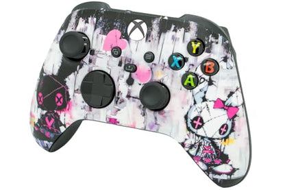 Wireless Custom Controller Compatible with PC, Windows 10+, Series X/S & One (Series X/S Evil Bunny) - color: Series X/S Evil Bunny