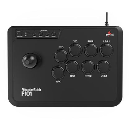 MAYFLASH Arcade Fighting Stick F101 for Switch/Switch 2, PC Windows, PS3, Android, NeoGeo mini, SEGA MEGA Drive mini, GENESIS mini
