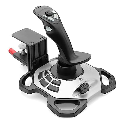 Hikig Steel Clamp-on Flight Stick Desk Mount Bracket Designed for Turtle Beach VelocityOne Flightstick & Logitech G Extreme 3D Pro Joystick, Adjustable Desk Mount Holder (Flight Stick Not Included)
