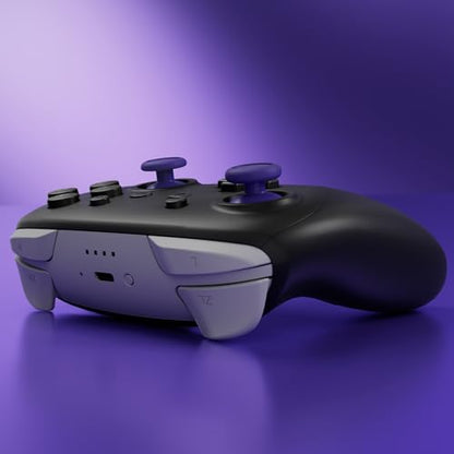 eXtremeRate Replacement 3D Joystick for Nintendo Switch 2 Pro Controller, Left Right Analog Stick Thumbsticks with Screwdriver Tools for Switch 2 Pro Controller, Multi-Colors Options - Purple - color: Purple
