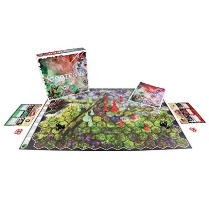 Steamforged Games: Godtear the Board Game (Eternal Glade Starter Set) | 2-Player Tabletop Skirmish, Includes Nia and Morrigan, 3 Quartzlings, 5 Cold Bones, Battlefield, Dice, Tokens, (2 Players) - style: Eternal Glade Starter Set