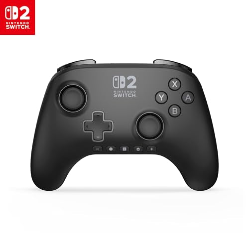 PowerA Advantage Wireless Controller for Nintendo Switch 2 - Black, Officially Licensed, Hall Effects, Mappable Buttons, Pro Controller, C Button, Motion Controls - color: Black, style: Wireless