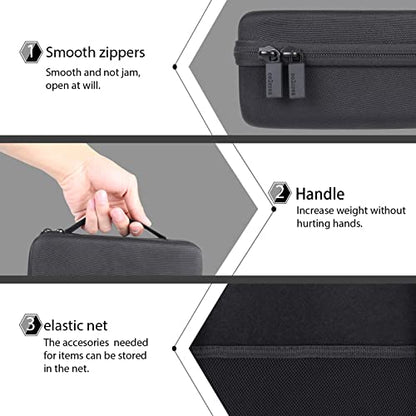 co2CREA Hard Travel Case for Razer Tartarus Pro V2 Gaming Keypad | Travel Storage, Space For Keypad And Cable, Organized Interior, Protective Carrying Case - size: for Gaming Keypad